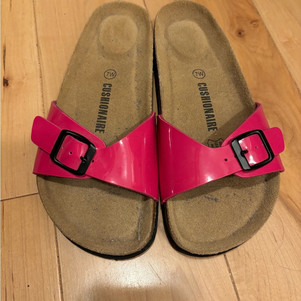 Cushionaire Women's Pink Sandals